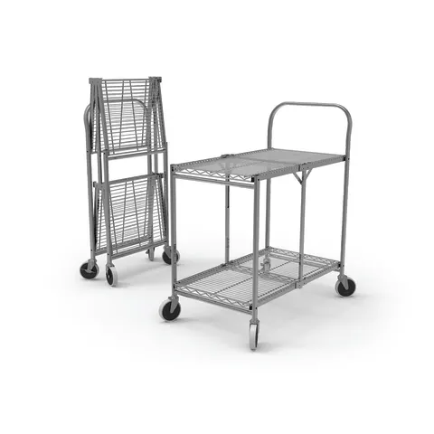 Marketlab Collapsible Wire Utility Cart