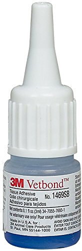 3M-1469SB Vetbond™ Tissue Adhesive, 0.1 oz (3 mL) Bottle