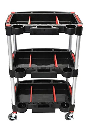 LUXOR MC-3 Mechanic's Three-Shelf Cart