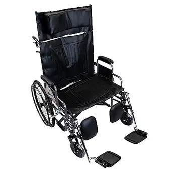 Dynarex-RPWC03-15THC 15015 Bariatric Reclining Wheelchair Head Cushion-26" & 28", 1 Ea., Black