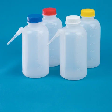 Marketlab-42057 500mL Color-Coded Unitary Wash Bottles, 4/pk