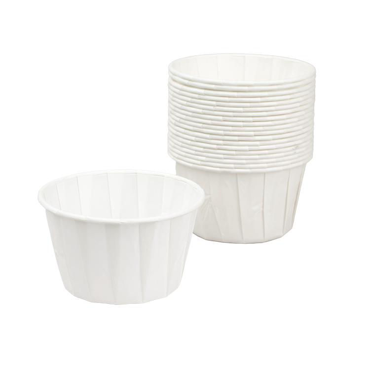 Dynarex-4241 Paper Souffle Cups, 3.5 oz., 50/100/cs