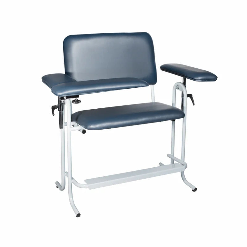 Dukal Corporation-BDP-013 Upholstered Flip Arm, Blue (1 EA)