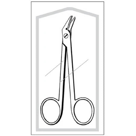 Sklar-96-2519 Econo Sterile Suture Wire Cutting Scissors, 25/bx