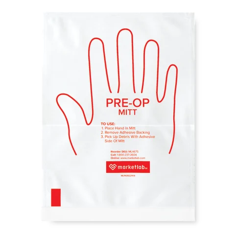 Sharn/Marketlab-4675 Pre-Op Surgical Mitt • One Size Fits Most (100/pk)