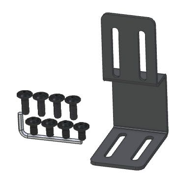 Therafin Bracket, 1" Offset