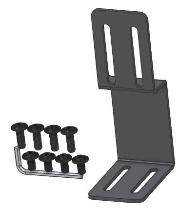 Therafin Bracket, 1" Offset
