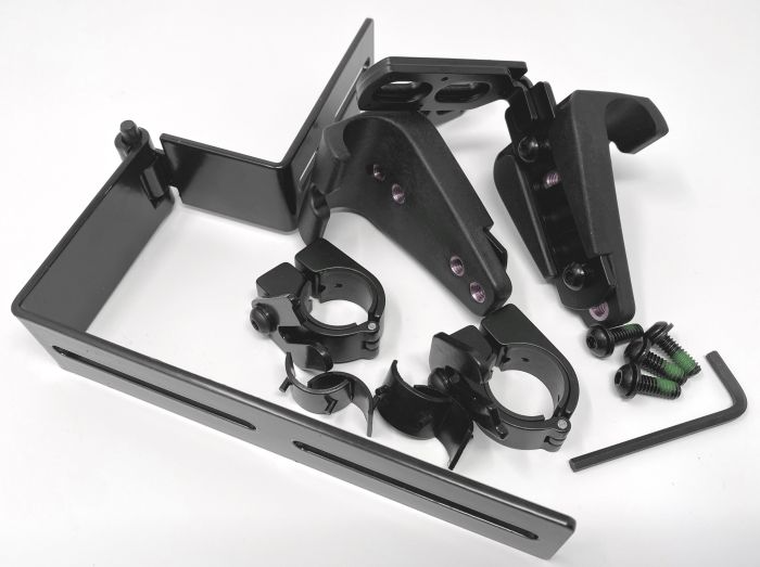 Therafin Back Hardware, Molded Js & Slotted Ls w/ 3" Rise