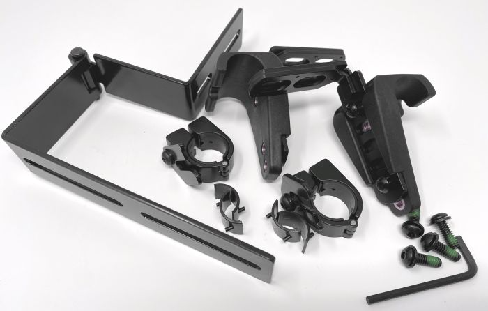 Therafin Back Hardware, Molded Js & Slotted Ls w/ 3" Rise