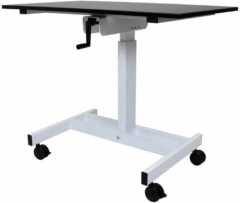 Luxor-STANDUP-SC40-WB 40" Single-Column Crank Stand Up Desk