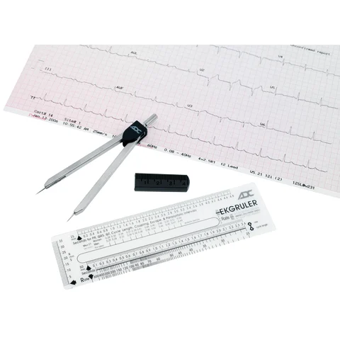 Marketlab-5230 EKG Caliper, Ruler & Protective Sleeve