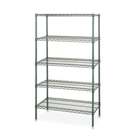 Marketlab 5-Shelf Epoxy Wire Rack Shelving