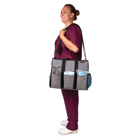 Hopkins Medical/Marketlab-530888-HGR Antimicrobial Nurse Tote Bag, 1/ea