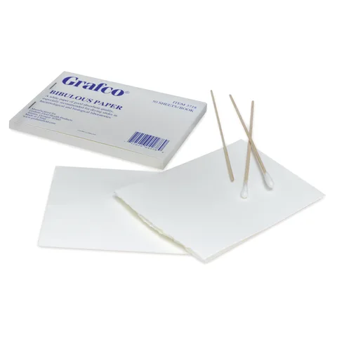 Marketlab-5374 Bibulous Paper • 6 packs of 50 sheets, 300/pk