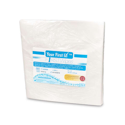 Sharn/Marketlab-54550 First Check™ Nonwoven Wipes, 9" x 9" (300/pk)