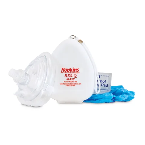 Hopkins Medical/Marketlab-552103-HRD Res-Q Mask Kit- Hard Case, 1/ea