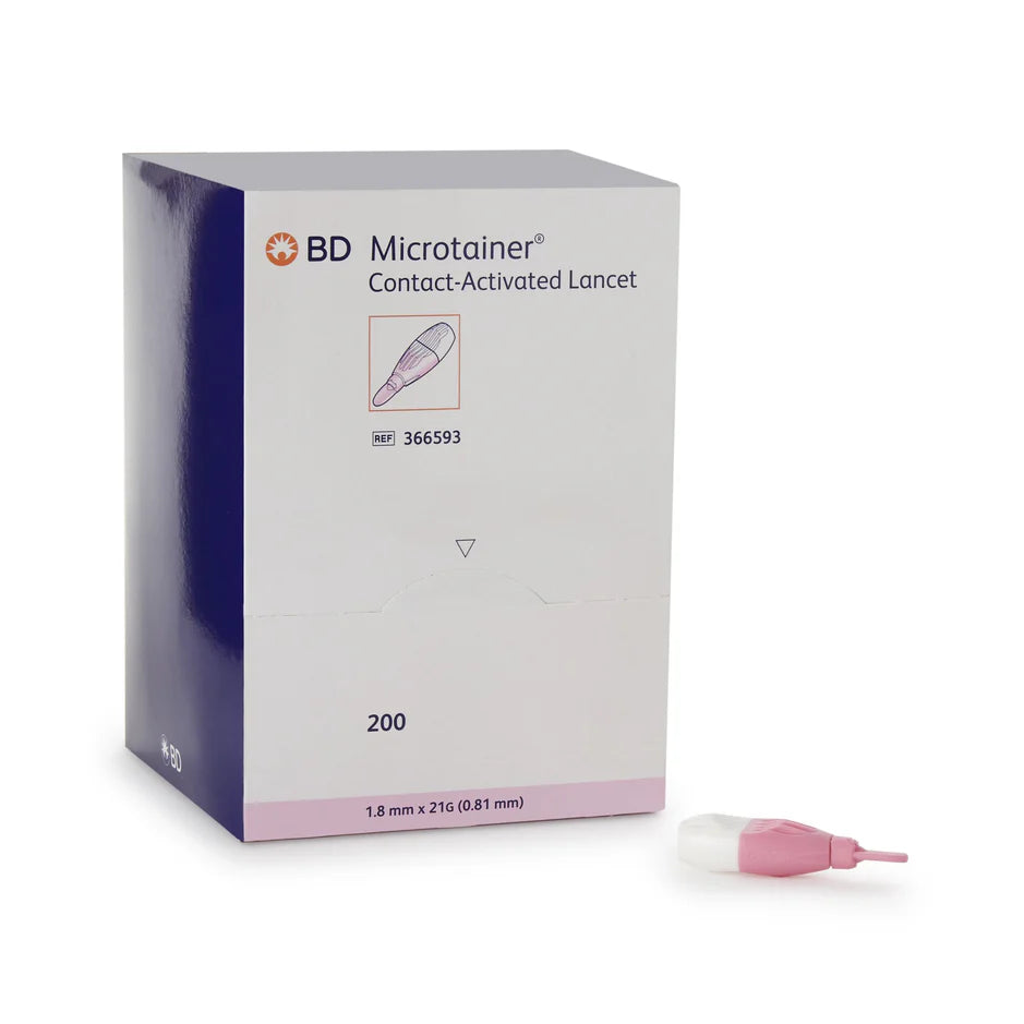 BD Microtainer® Contact-Activated Lancets