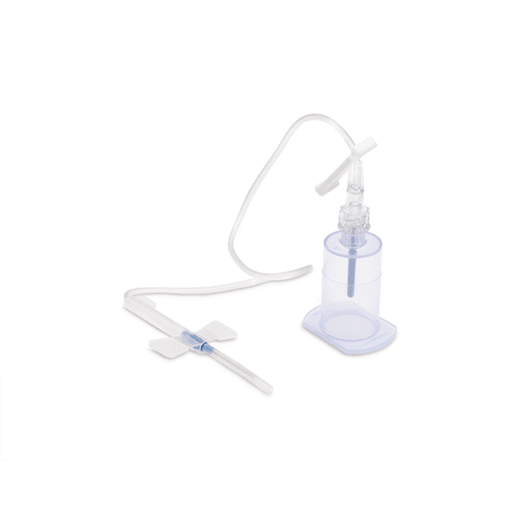 Marketlab-5694 21g x 0.75" Saf-T Wing® Needle with 12" Tubing and Saf-T® Holder, 50/pk