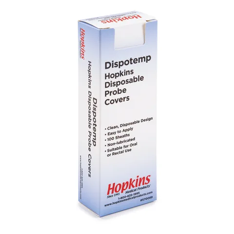 Hopkins Medical/Marketlab-570089 Dispotemp Latex Free Probe Covers 100/PK, 1/ea