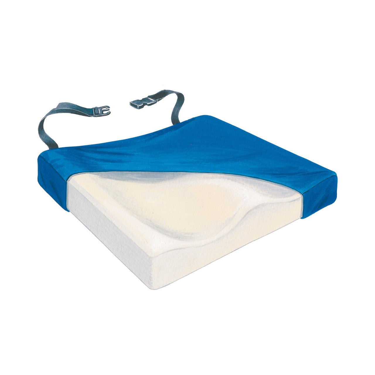 Skil-Care ConForm 18" Visco-Foam Cushion w/LSII Cover