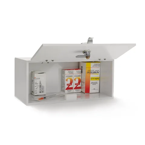 Marketlab-5839 Combi-Cam ABS Lock Box, Medium • 12.125"W x 5.375"D x 6.125"H, 1/ea