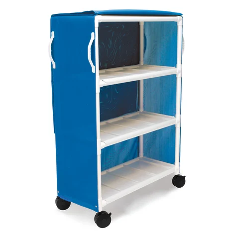 Marketlab Standard 3-Shelf PVC Linen Cart