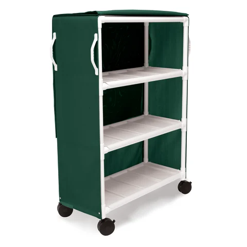 Marketlab Standard 3-Shelf PVC Linen Cart