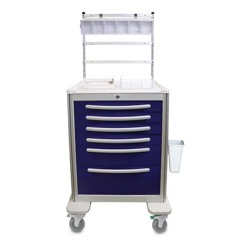 Marketlab Aluminum Anesthesia Cart