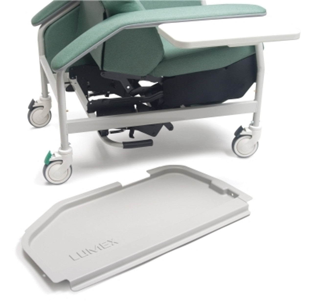 Graham Field-FR566GH9214PA Recl Dlx Cln Care H&M Stel Blue Uph Arms Meets Ca117 Lumex