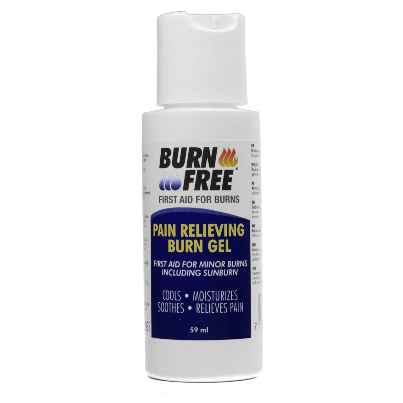 Safeguard Medical-60B48.00.000 BurnFree Pain Relieving Gel, Squeeze Bottle – 2 oz (48 Bottles/Case)