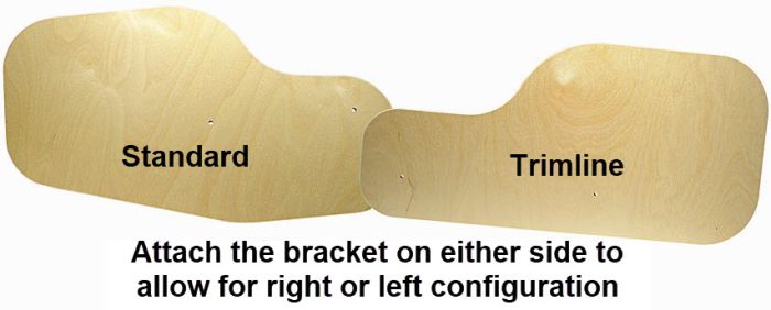 Therafin-41326-Half Tray, Reversible, Woodgrain, Standard w/ Adj Height Bracket, Fixed