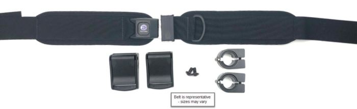 Therafin Belt, 1.5" Single Pull, 9.25W X 2.5H Pads