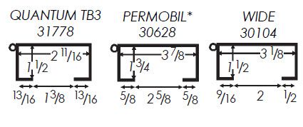 Therafin-31793-Half Tray, Padded, Trimline w/ Permobil Steel Channel Bracket & Cupholder, Left