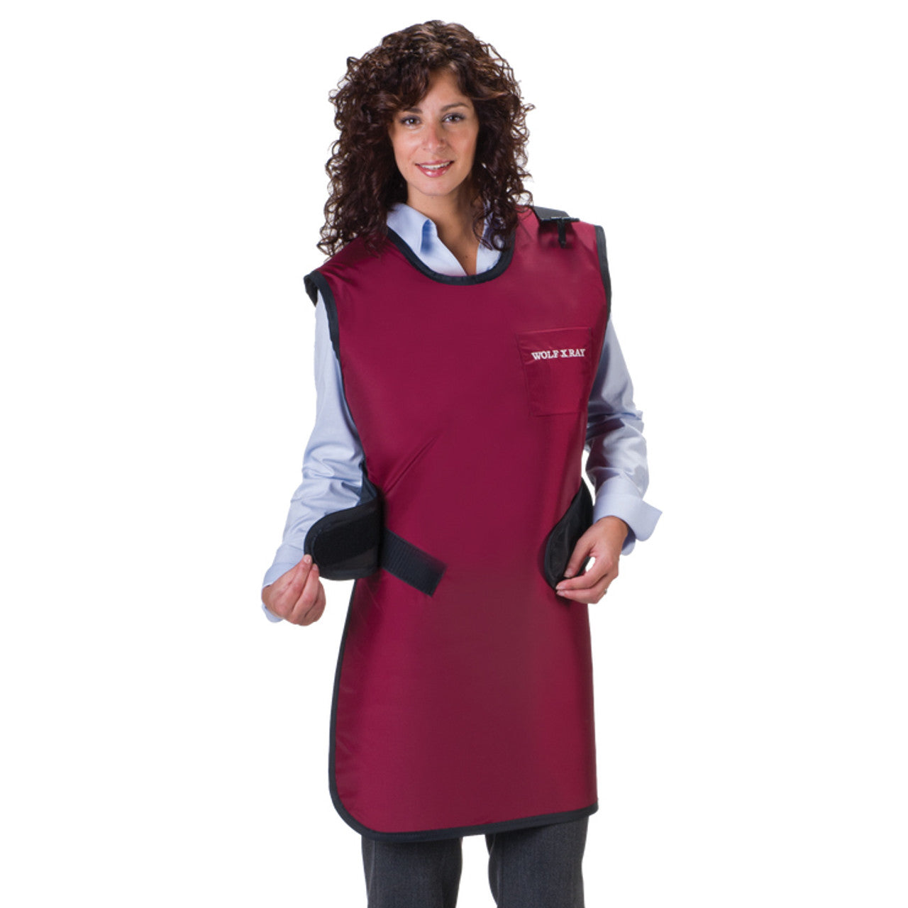 Wolf X-Ray Standard Lead Easy Wrap X-Ray Apron - 2 Side Closures