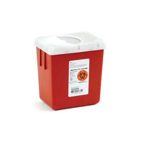 Hopkins Medical/Marketlab-661520 2.2 Qt Sharps Disposal Container, 1/ea