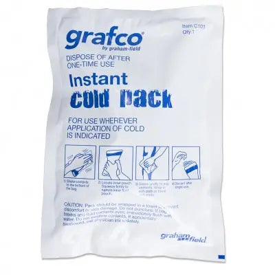 Graham Field-C101 Disposable Instant Cold Pack 6" X 8.5" 24/Cs 24/Case