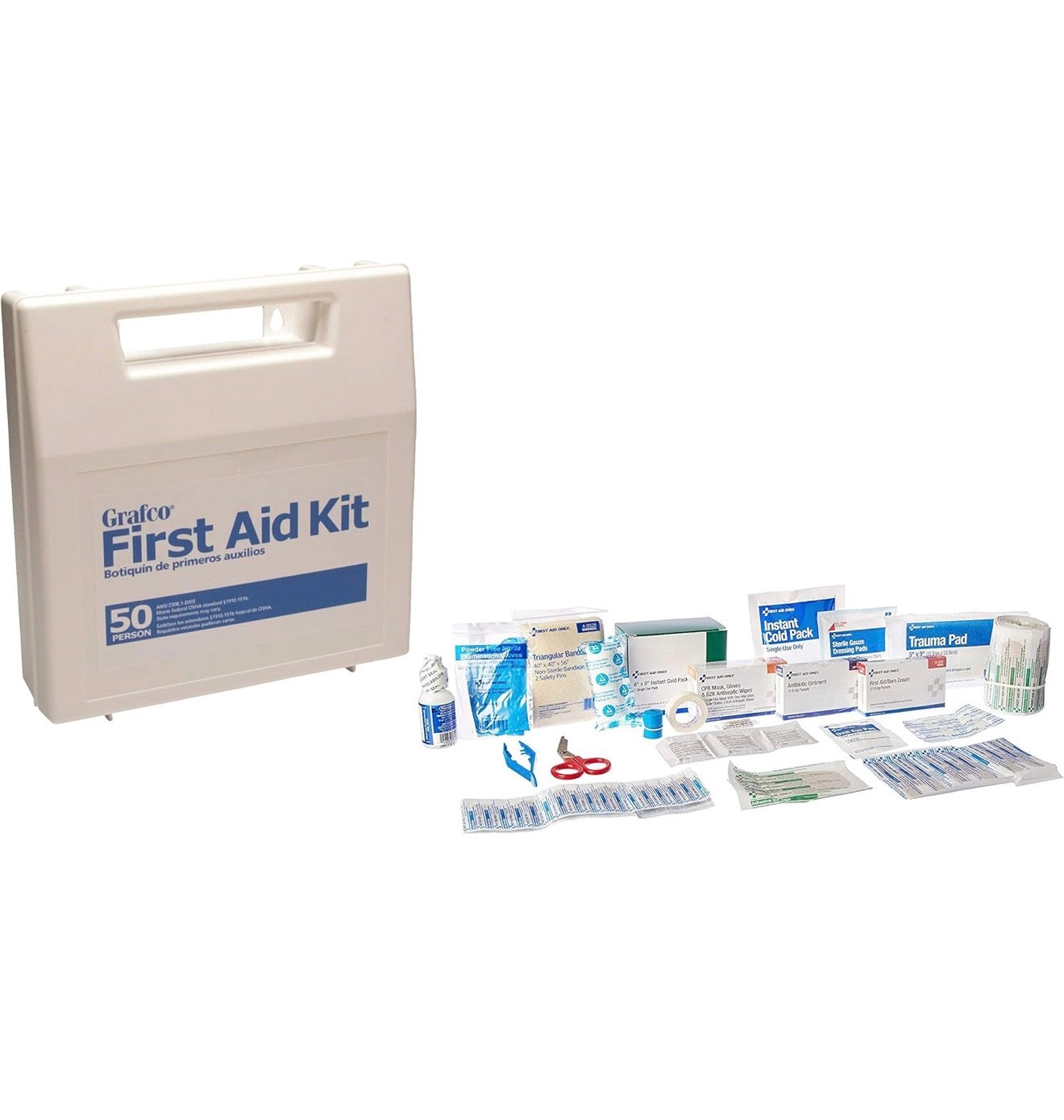 Graham Field-1799-50P - Botiquín de primeros auxilios Graham Field con capacidad para 50 personas