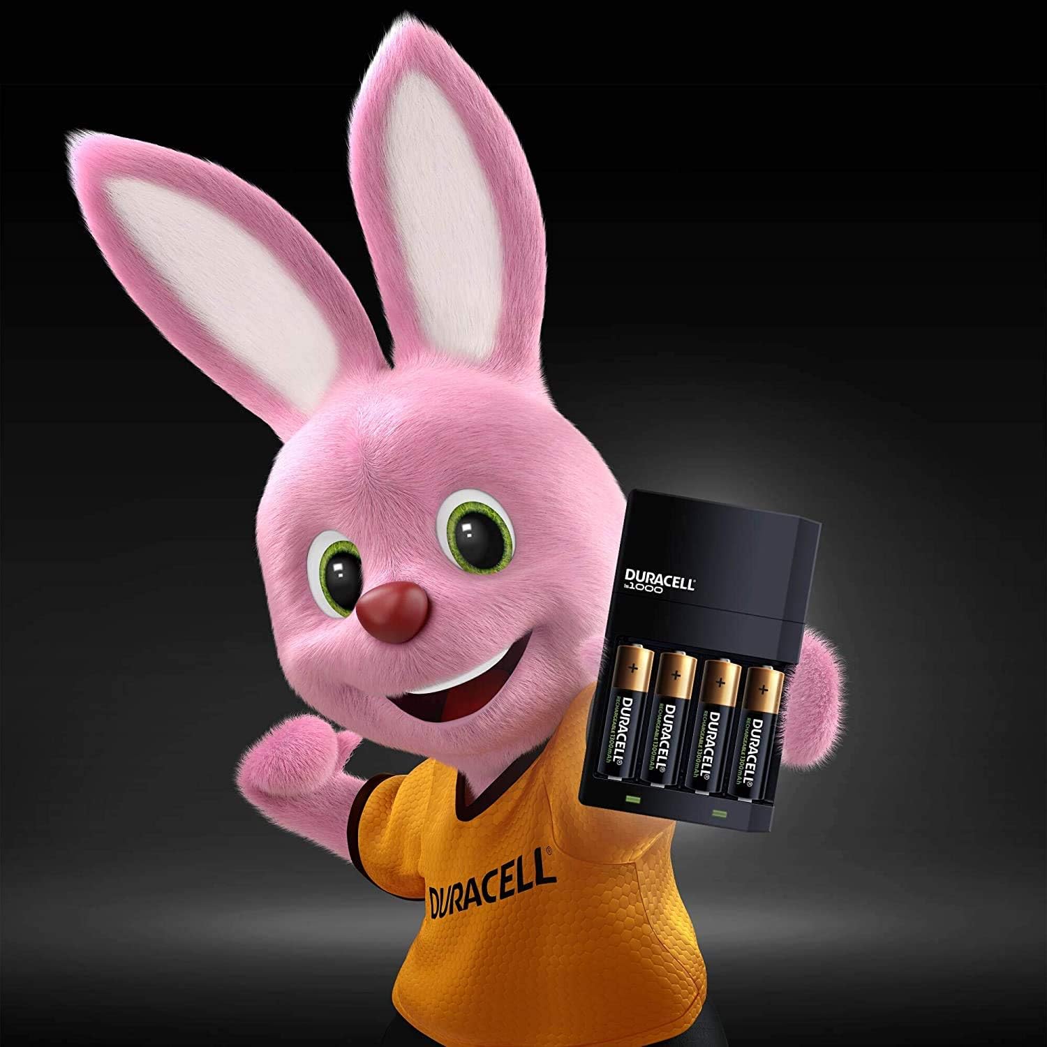 Duracell-CEF14 Ion Speed 4-Hour Battery Charger, With Rechargeable Batteries Included, AA+AAA