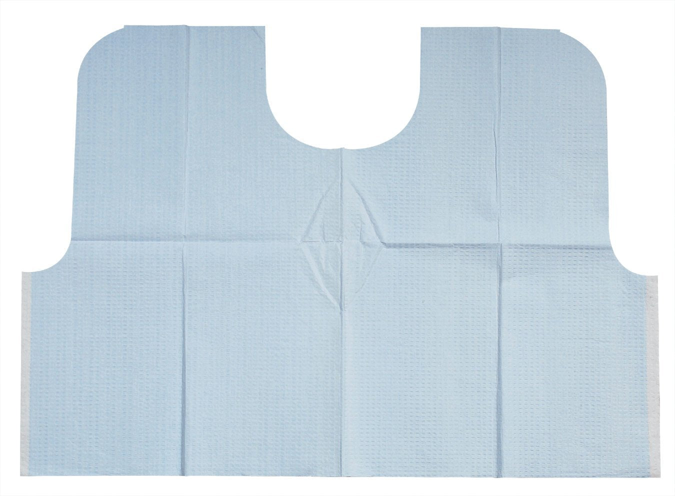 TIDI Products-917493 Bib, Oral Surgery, X-Large, T/P/T, 29in. x 42in., Blue, 50/cs , case