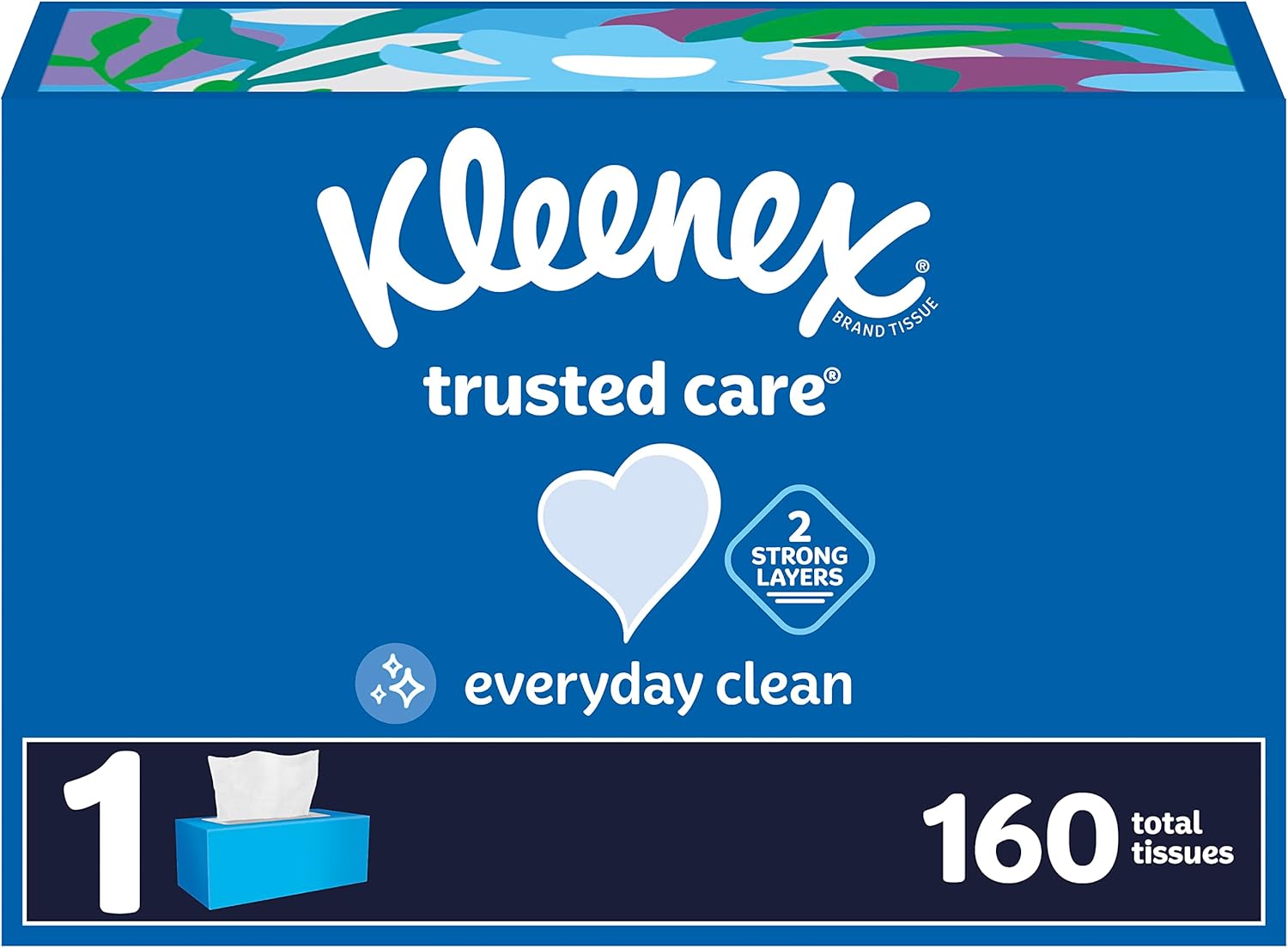 Kimberly-Clark-54266 Kleenex® Facial Tissue – 2-Ply | 160 Sheets/Box | 24 Boxes/Case