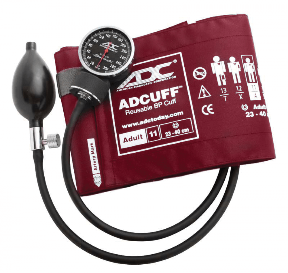 ADC Diagnostix 720 Pocket Aneroid Sphygmomanometer-Adult