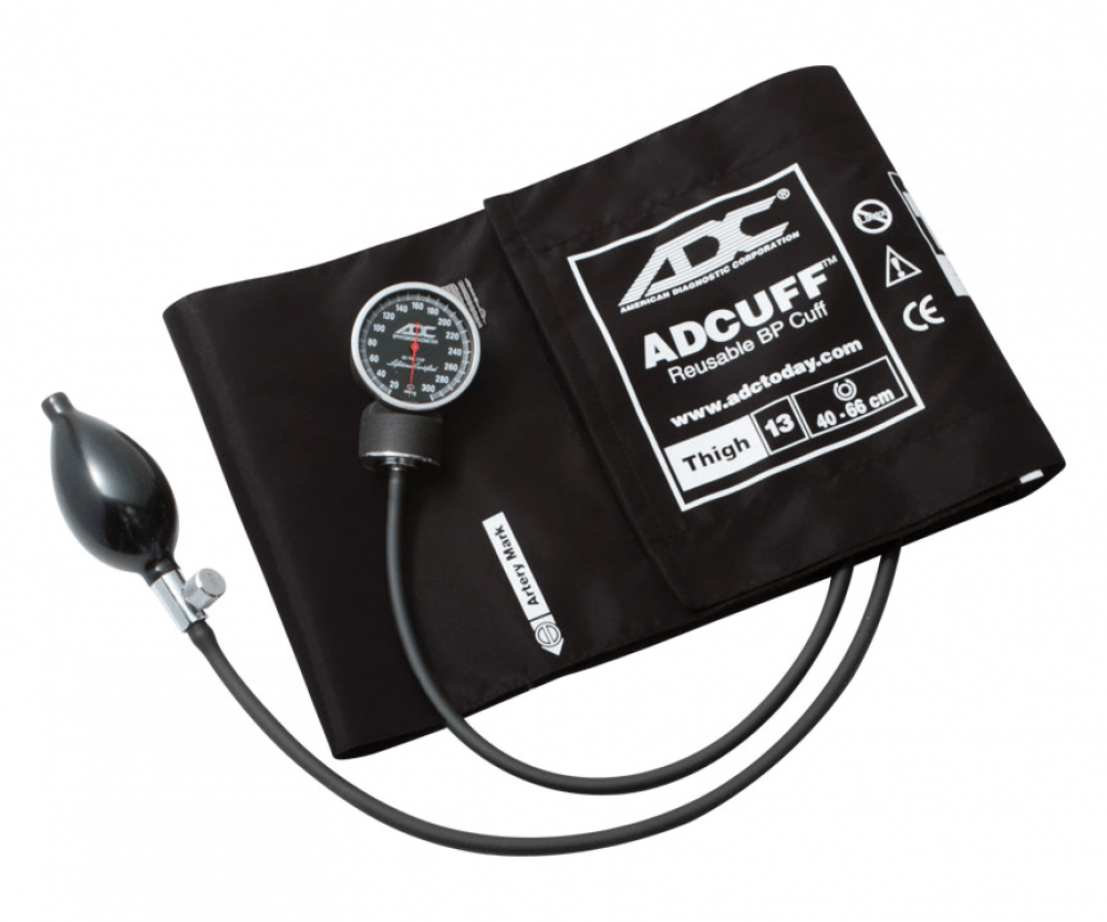 ADC Diagnostix 720 Pocket Aneroid Sphygmomanometer-Thigh