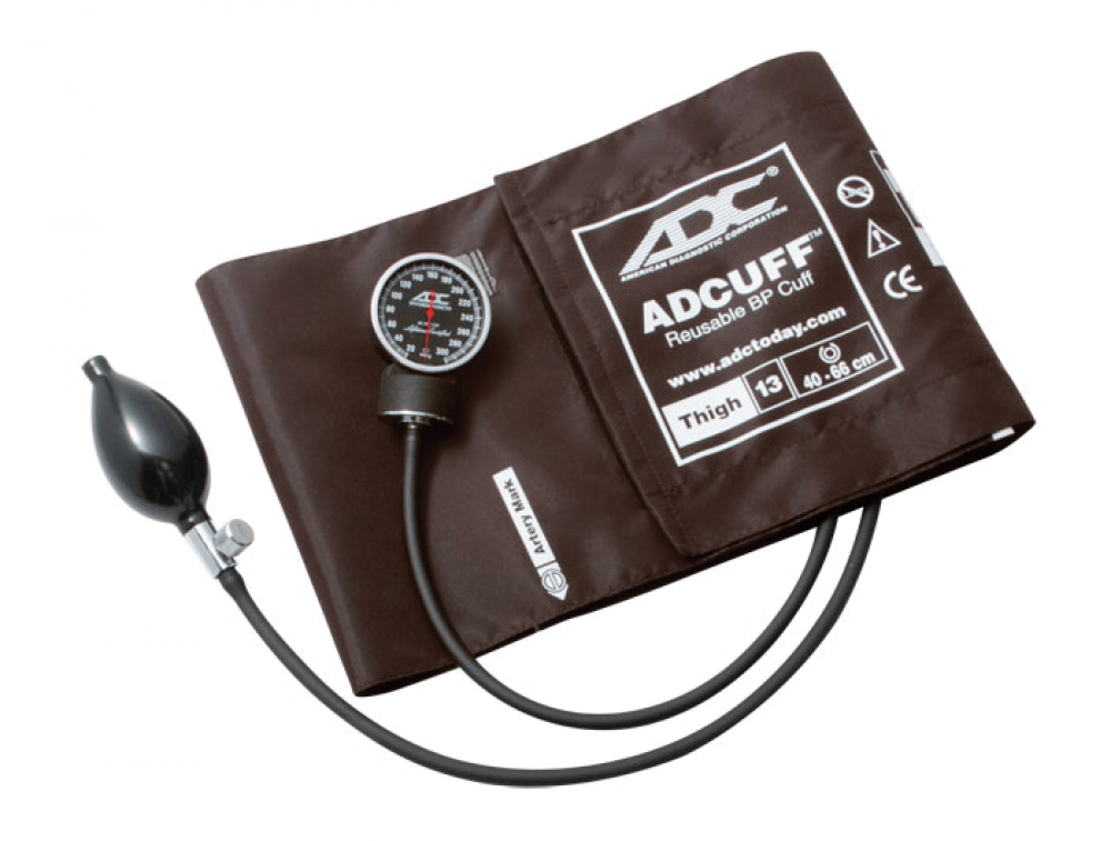 ADC Diagnostix 720 Pocket Aneroid Sphygmomanometer-Thigh