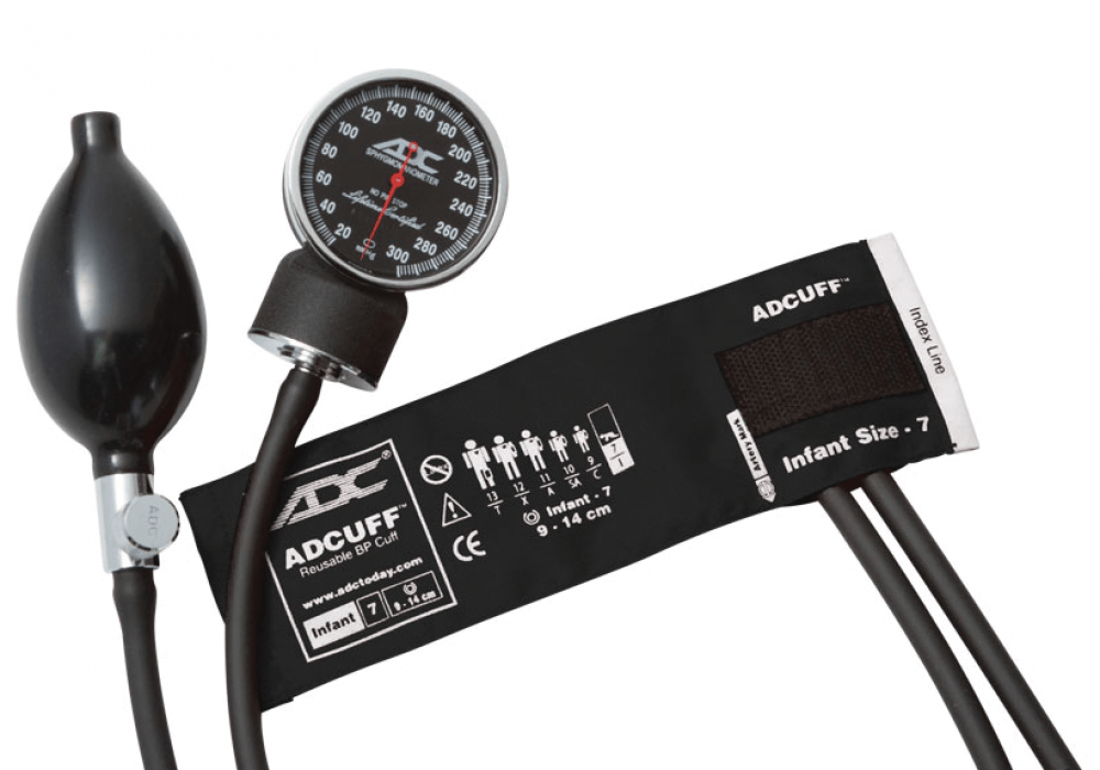 ADC Diagnostix 720 Pocket Aneroid Sphygmomanometer-Infant
