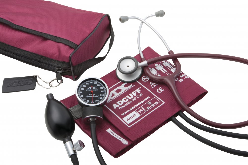 ADC Pros Combo V Pocket Aneroid Adscope-Lite Scope Kit