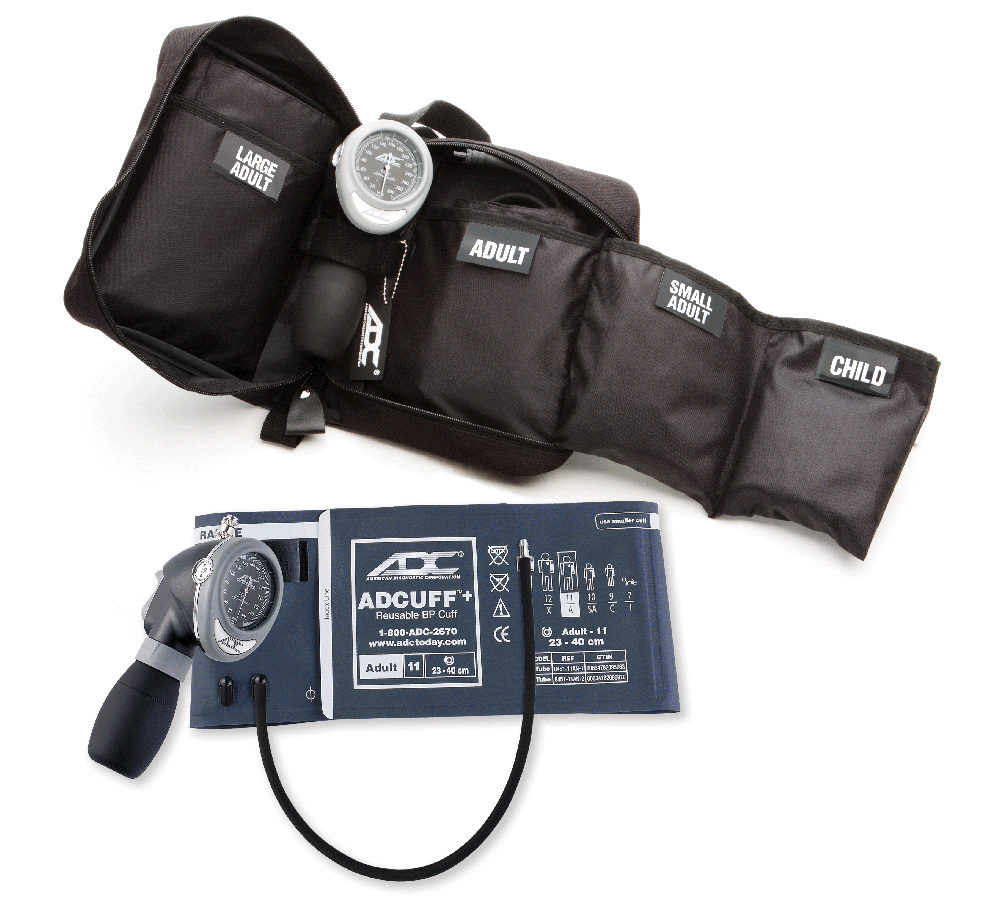 ADC-732-MCC1 Portable 4 Cuff Sphygmomanometer Multicuff Kit