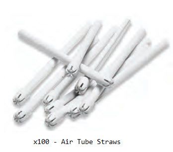 Therafin-32662-Sip-N-Puff Air Tube Straw, 100 Pack