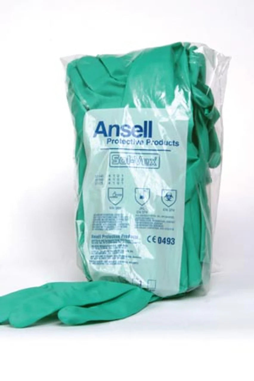 Ansell Sol-Vex® Nitrile Chemical Protection Gloves