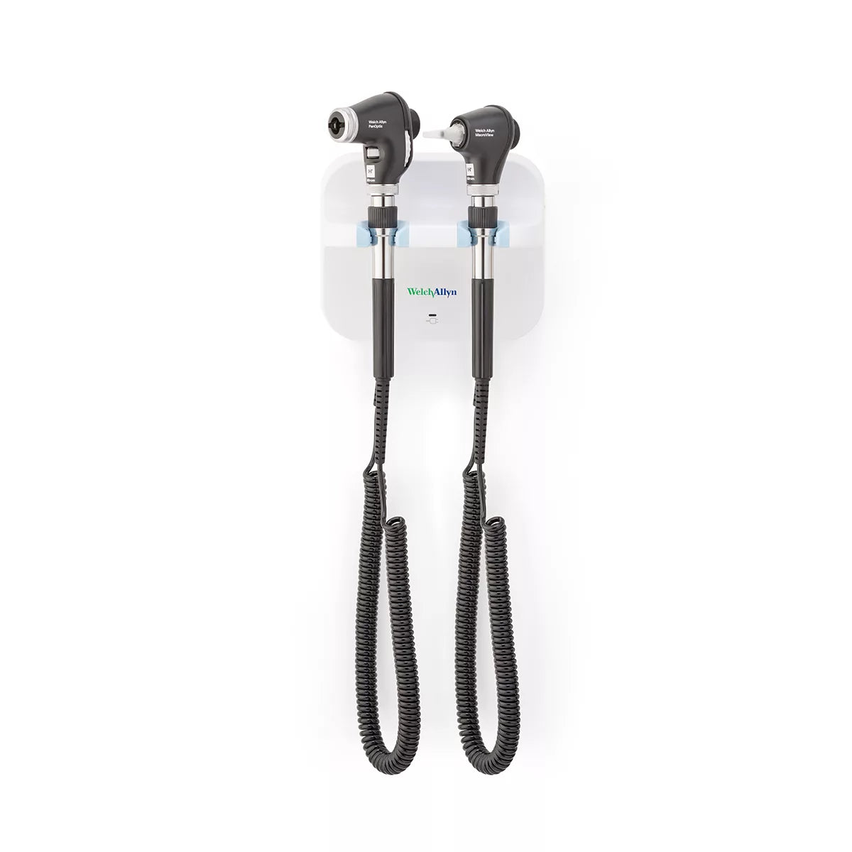 Welch Allyn/Hillrom-777-PM3XXX-US Green Series 777 Wall Transformer with Otoscope and Ophthalmoscope,Green Series 777 Wall Transformer with PanOptic Plus LED Ophthalmoscope, MacroView Plus LED Otoscope for iExaminer, with iExaminer SmartBracket Accessory