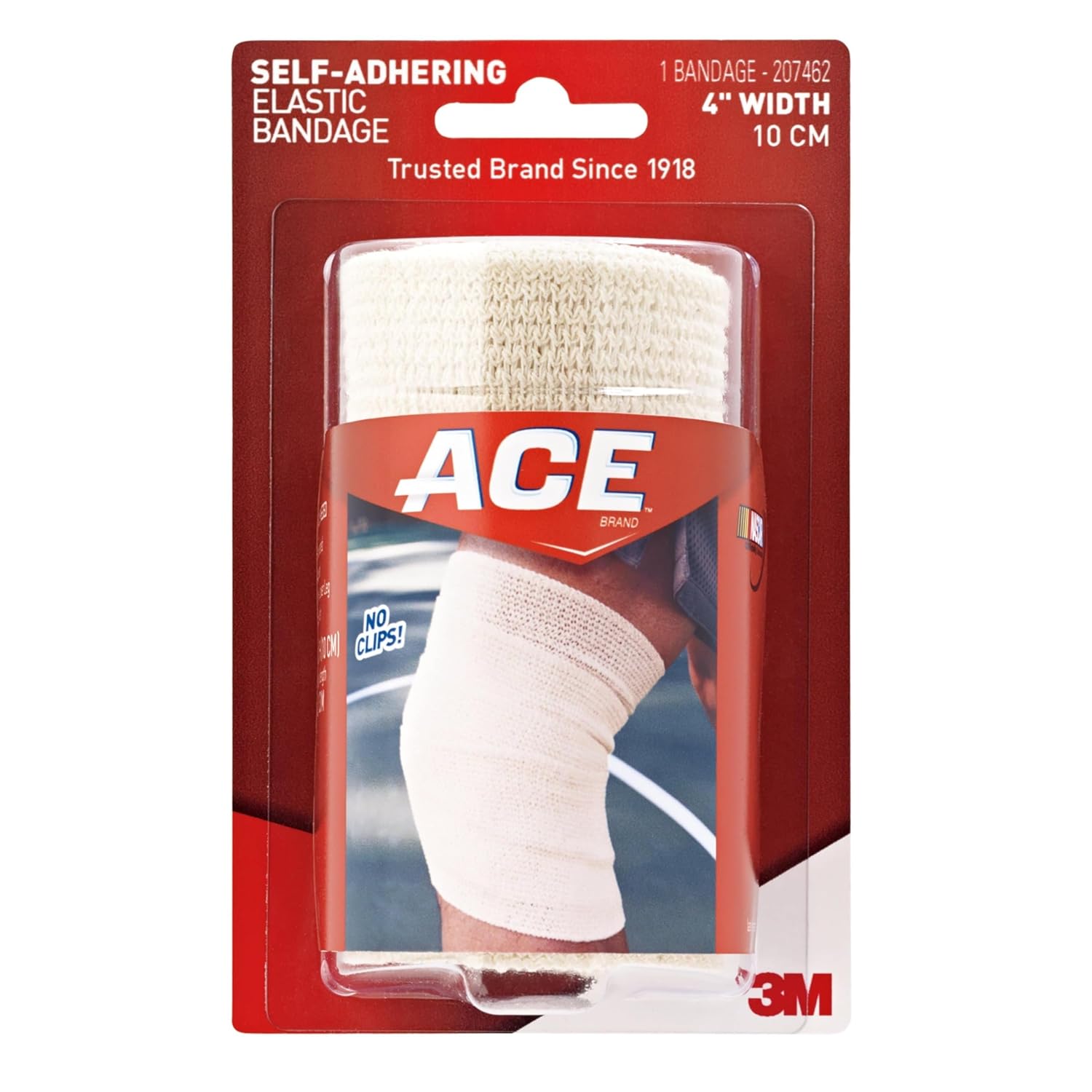 3M-207462 ACE™ Self-Adhering Elastic Bandage, 4" Width, Pack of 72